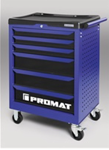 Gereedschapswagen TREND 6 laden B755xh1030xd465mm PROMAT