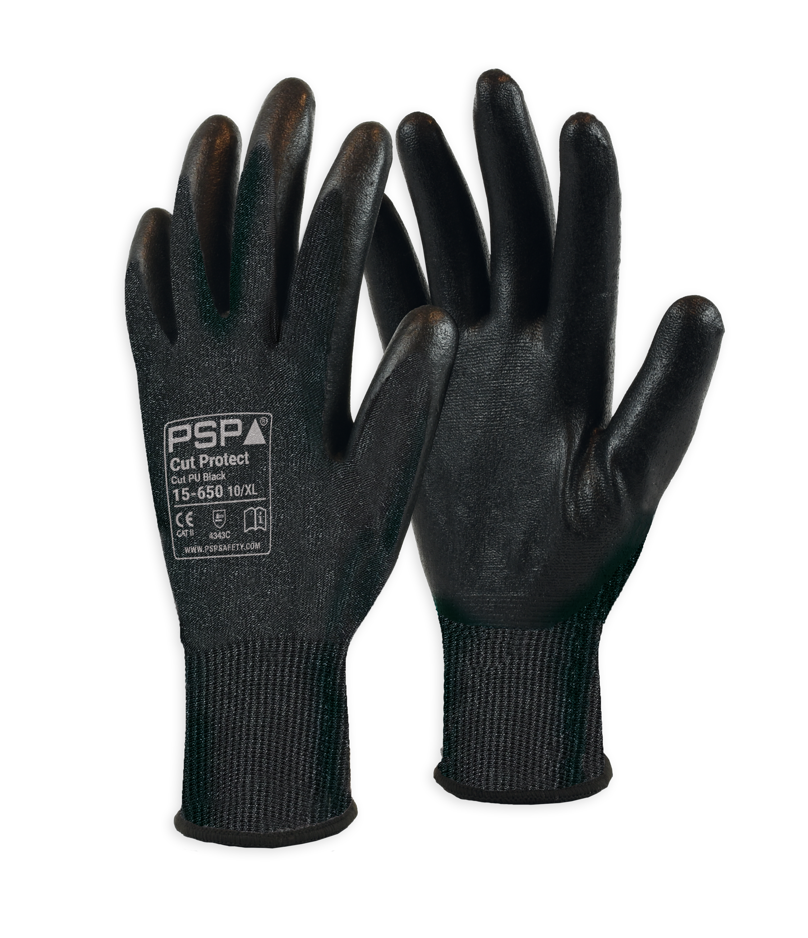 PSP 15-650 Cut PU Black 13GG, 7