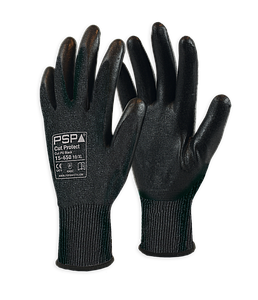 PSP 15-650 Cut PU Black 13GG, 11