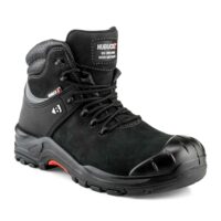 NUBUCKZ HOOG ZWART METAALVRIJ S3/HRO/SRC/WRU mt 40