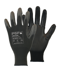 PSP 10-610 Allround PU Black Poly mt 9